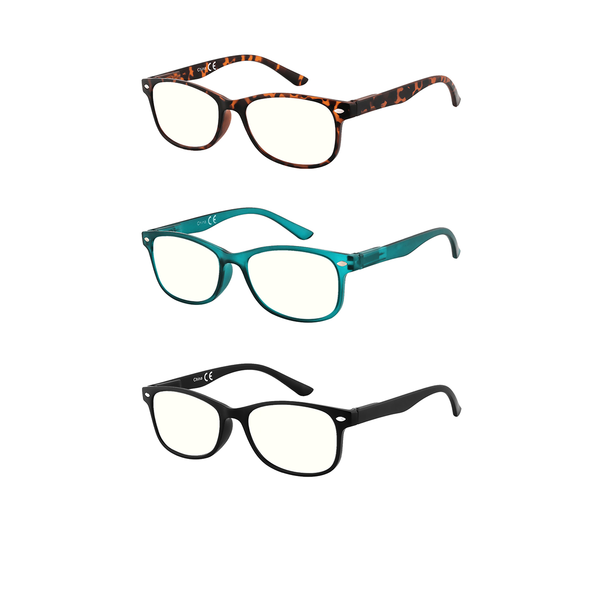 oval reading-glasses #557 - multicolor